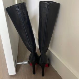 Black Louboutin Boots
